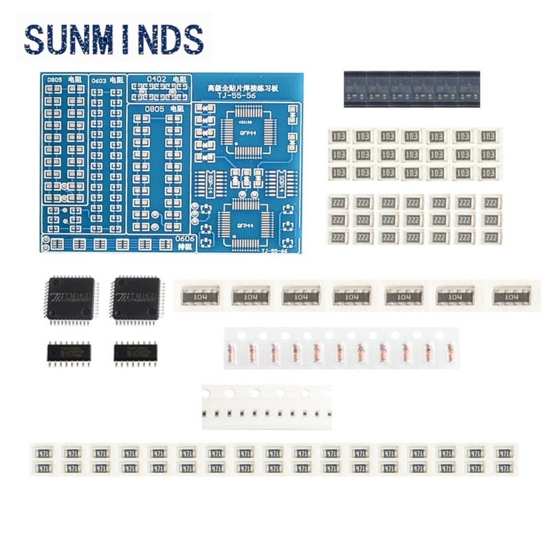 1 шт. SMT SMD компонент сварки – обзор и цена Diy Electronics Learning Kit
